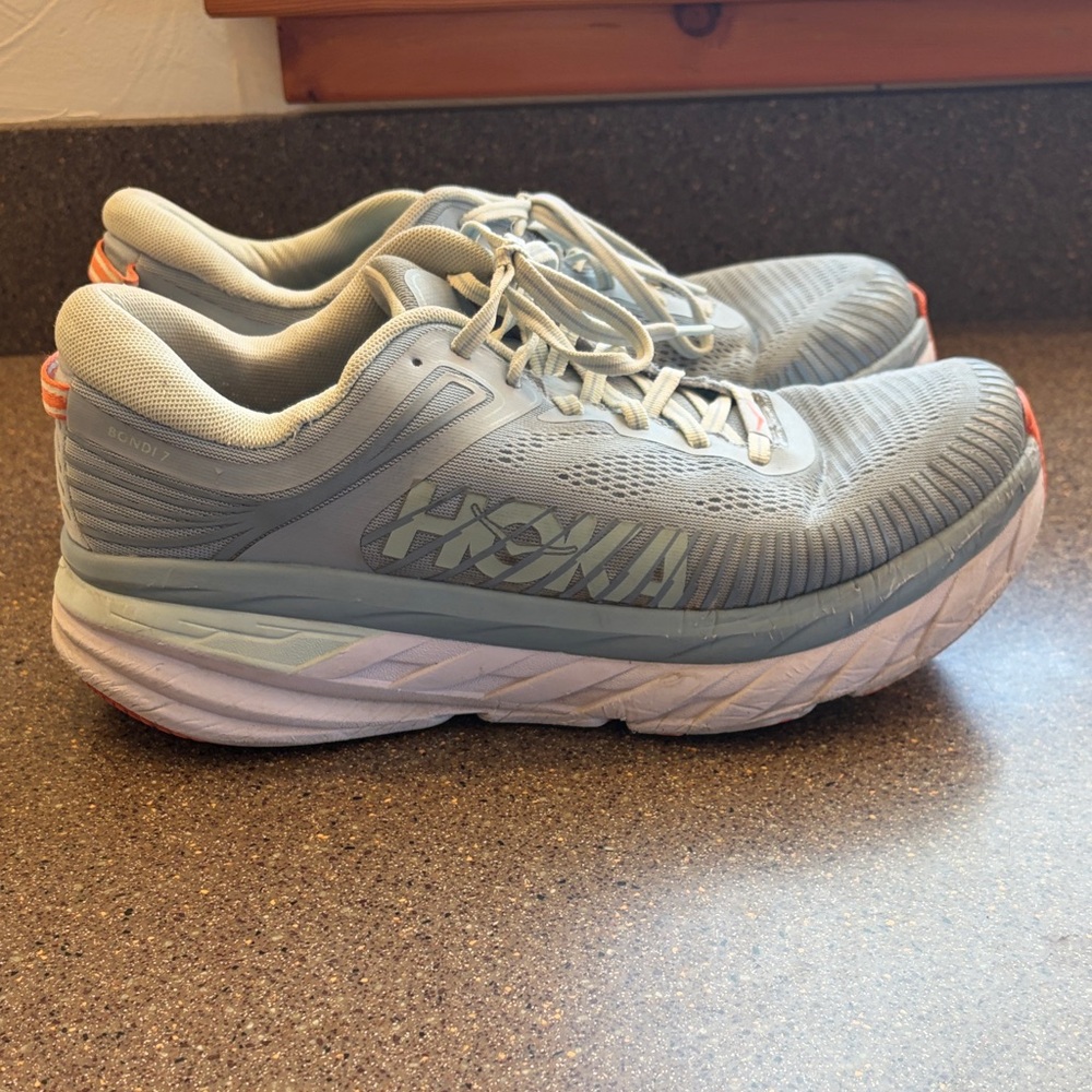 Hoka dusty blue Athletic Shoes